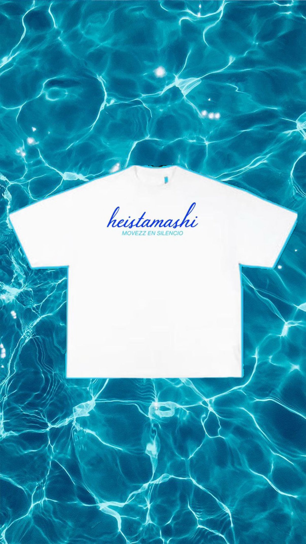 PLAYERA OVERSIDE  - HEIST IN SILENCE, MOVEZZ WITH TAMASHI.